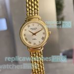 Best Replica Rolex Geneve Cellini 6623 36.8mm Watch Gold and White